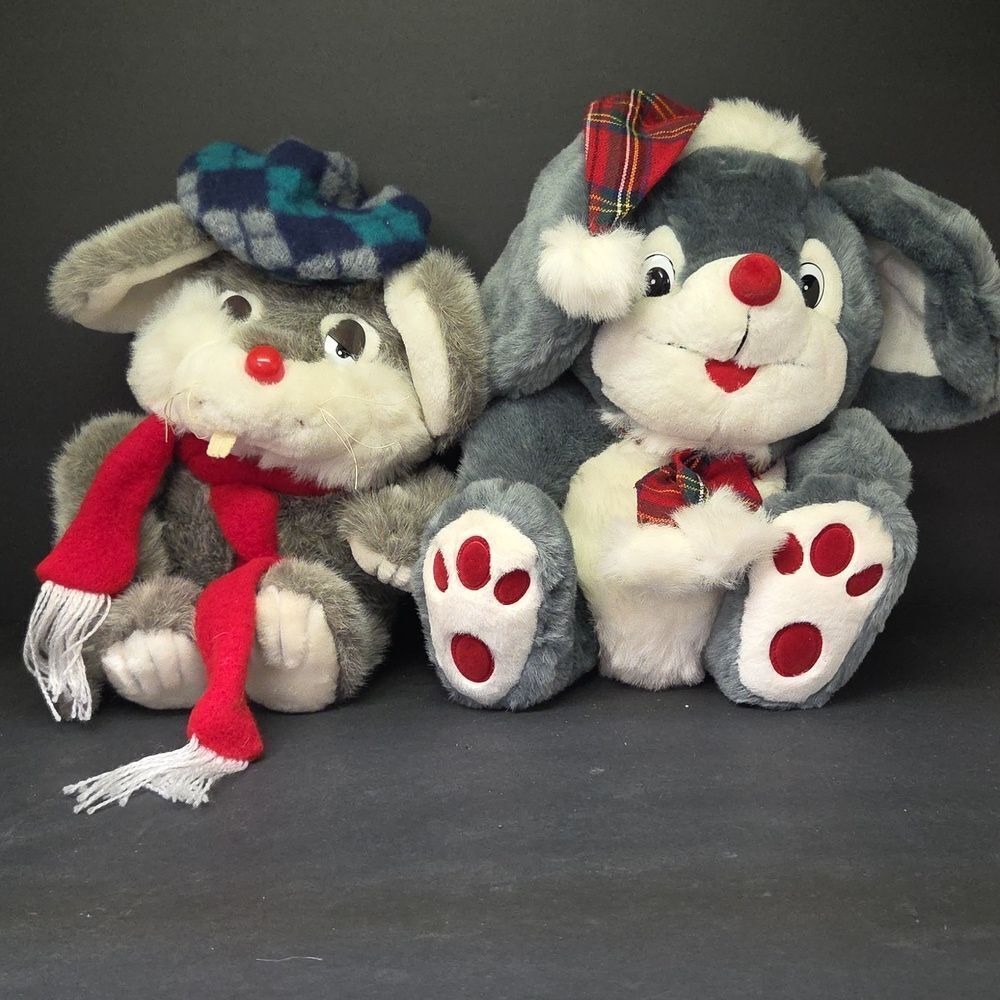 Target Lil' Tweaks Christmas Mouse And Dan Dee Gray‎ Christmas Mouse